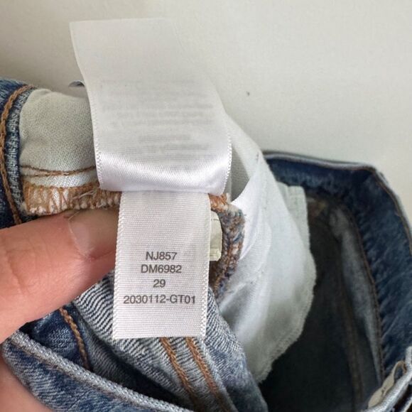 Madewell The Perfect Vintage Straight Jean: Button-Fly Edition | Size 29 - Picture 7 of 7